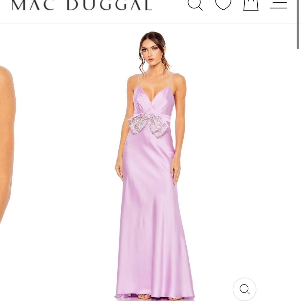 MAC DUGGAL Lilac Dress